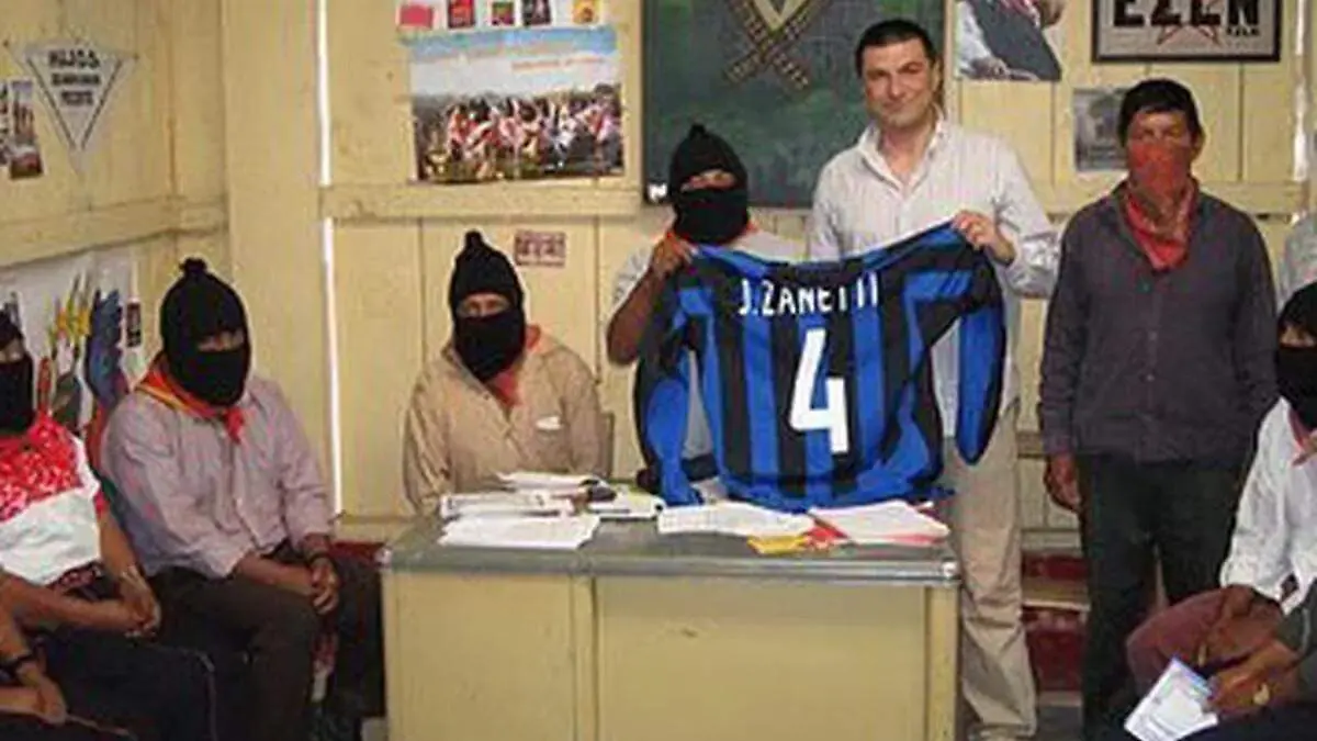 Inter de milán, EZLN y Javier Zanetti 